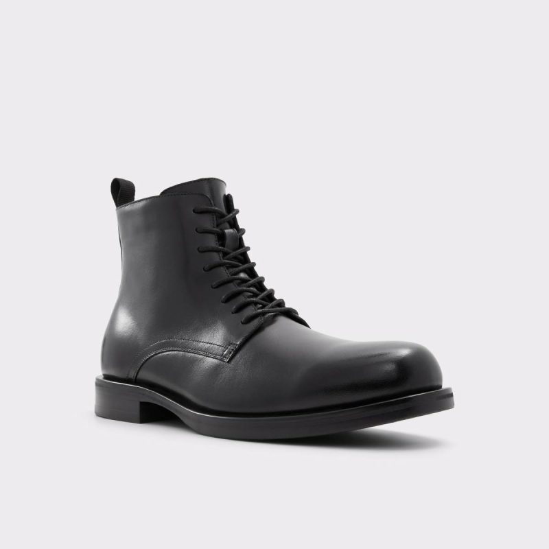 Men Black Aldo Boots Ludo Black Men's Lace-Up Boots - Image 5
