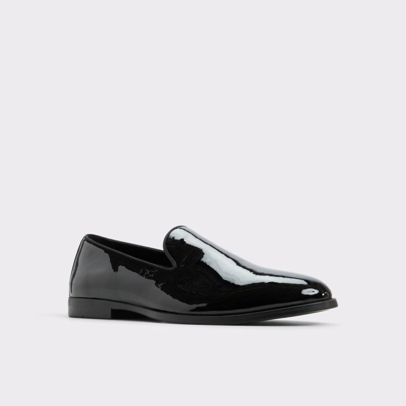 Men Black Casino Black Men's Dress Shoes Loafers & Slip-Ons Aldo - Image 4