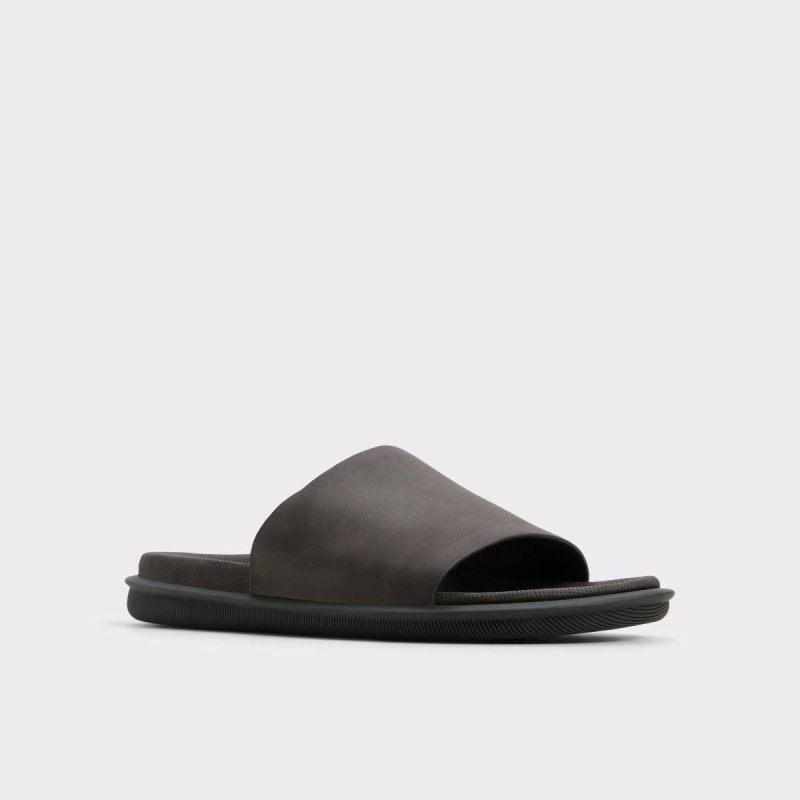 Men Galesa Brown Men's Slides Aldo Brown Sandals & Slides - Image 4