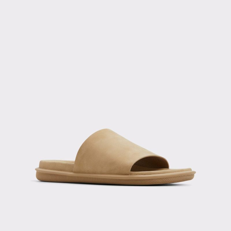 Men Galesa Light Beige Men's Slides Sandals & Slides Light Beige Aldo - Image 4