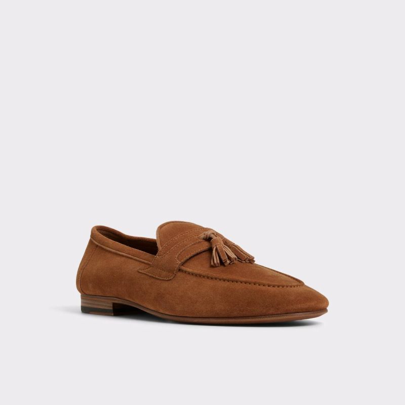 Men Grover Light Brown Men's Dress Shoes Aldo Light Brown Loafers & Slip-Ons - Image 4