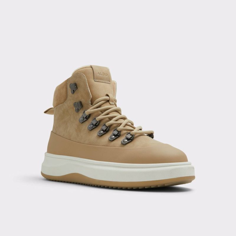 Men Light Beige Boots Aldo Gibson Light Beige Men's Winter Boots - Image 4