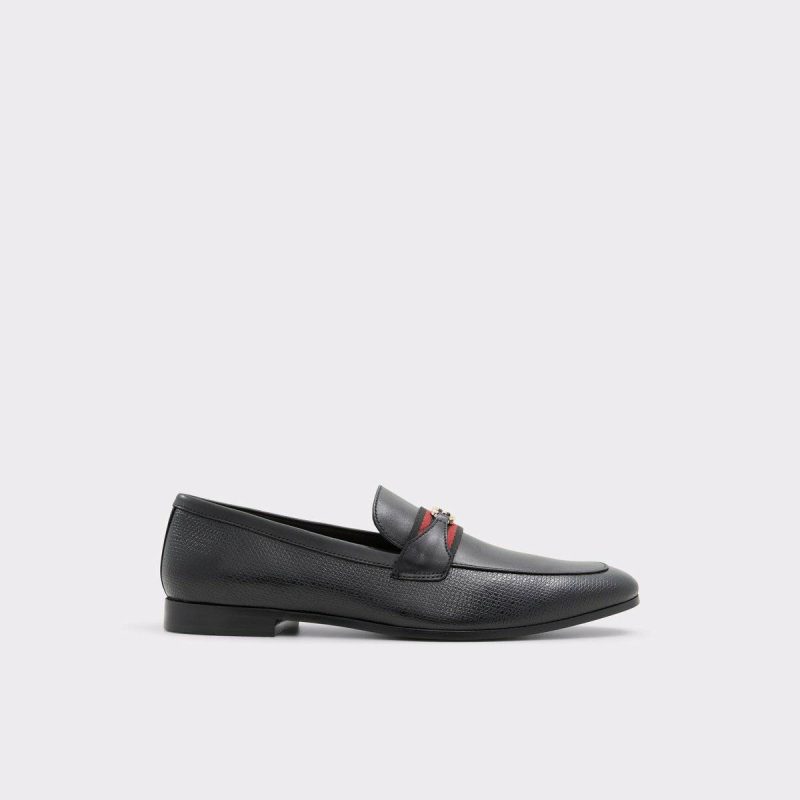 Men Loafers & Slip-Ons Aldo Leopaul Open Black Men's Dress Shoes Open Black
