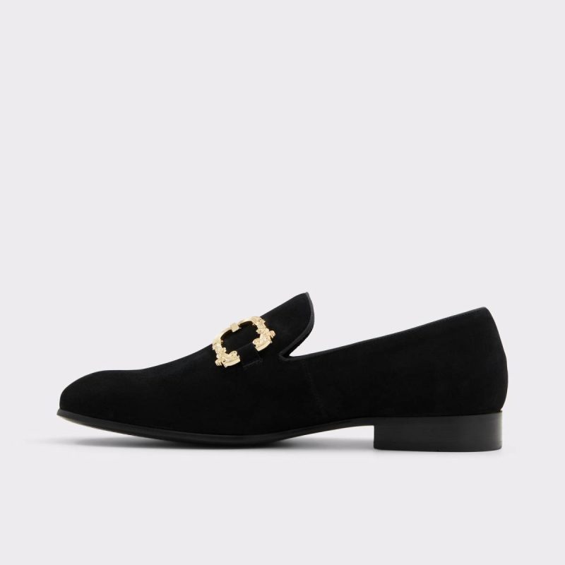 Men Loafers & Slip-Ons Domenic Black Men's Dress Shoes Black Aldo - Image 3
