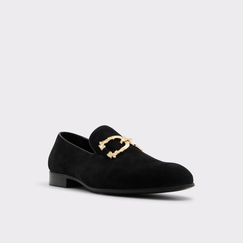 Men Loafers & Slip-Ons Domenic Black Men's Dress Shoes Black Aldo - Image 4