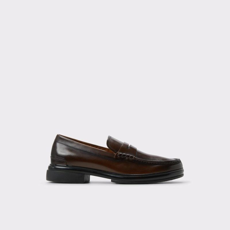 Men Loafers & Slip-Ons Other Brown Leather Smooth Tucker Other Brown Leather Smooth Men's Loafers & Slip-Ons Aldo