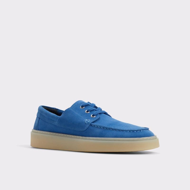 Men Medium Blue Casual Shoes Aldo Stazo Medium Blue Men's Casual Shoes - Image 4