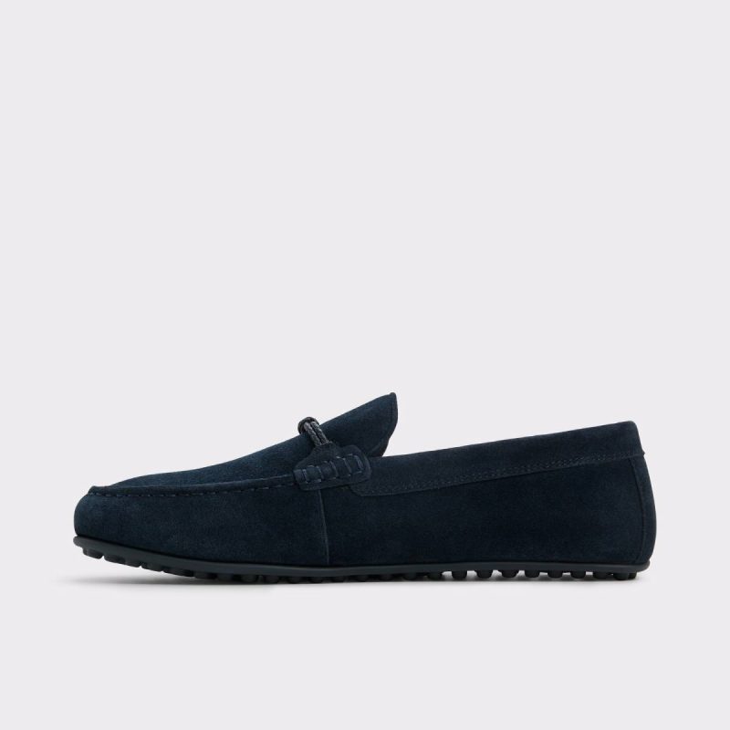 Men Navy Aldo Wilbart Navy Men's Casual Shoes Loafers & Slip-Ons - Image 3