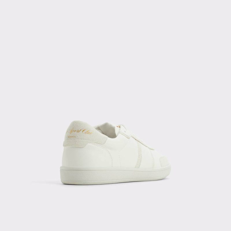 Men Open White Uptown Open White Men's Aldo Sport Club Sneakers - Image 3