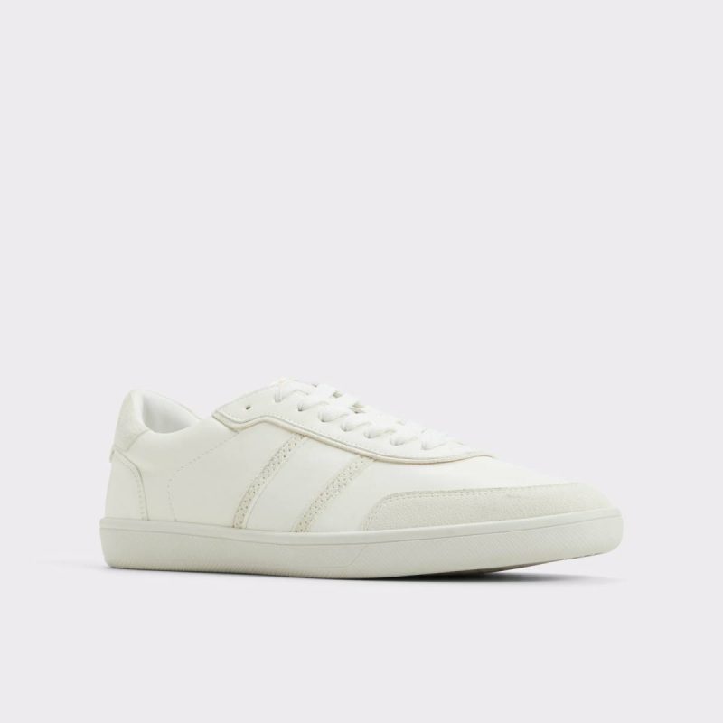 Men Open White Uptown Open White Men's Aldo Sport Club Sneakers - Image 5