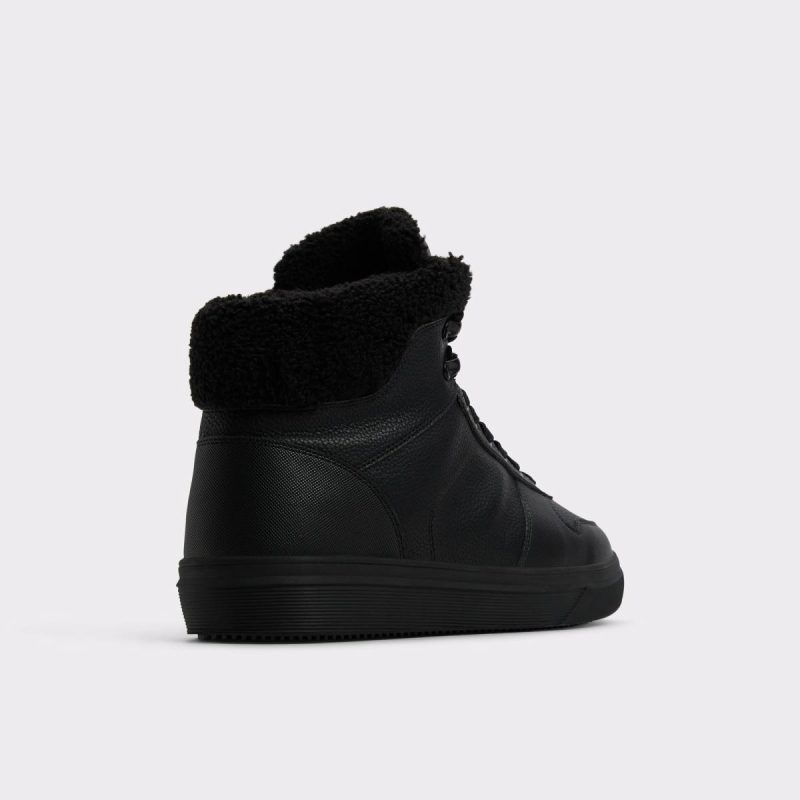 Men Smithy Black Men's Lace-Up Boots Aldo Boots Black - Image 2