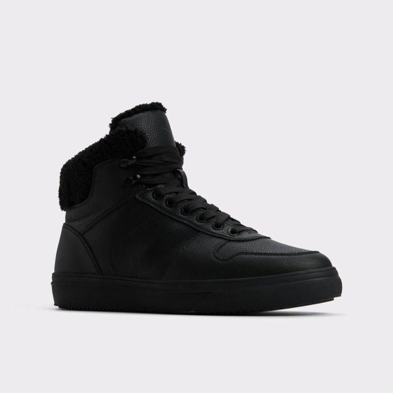 Men Smithy Black Men's Lace-Up Boots Aldo Boots Black - Image 4