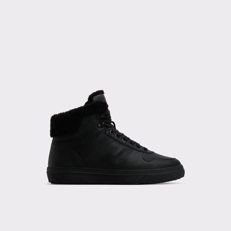 Men Smithy Black Men's Lace-Up Boots Aldo Boots Black
