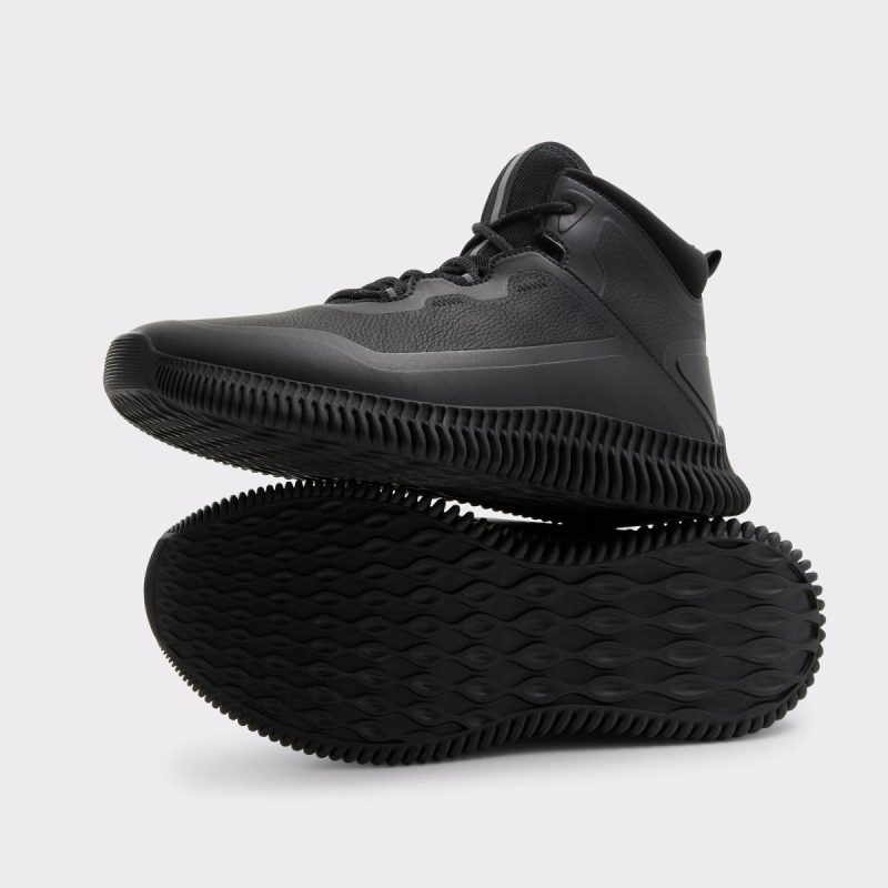 Morison Black Men's Lace-Up Boots Aldo Black Men Boots - Image 2