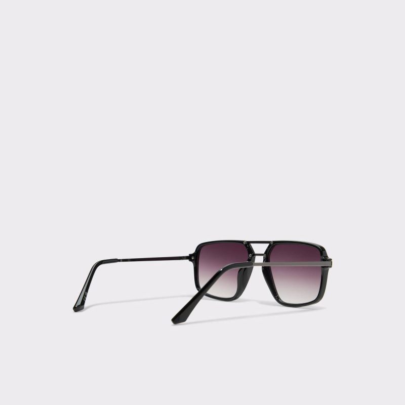 Natanielx Black Men's Sunglasses Black Sunglasses Aldo Men - Image 3