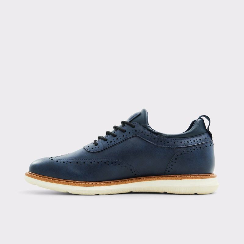 Navy Casual Shoes Men Aldo Kalister Navy Men's Oxfords & Lace-Ups - Image 3