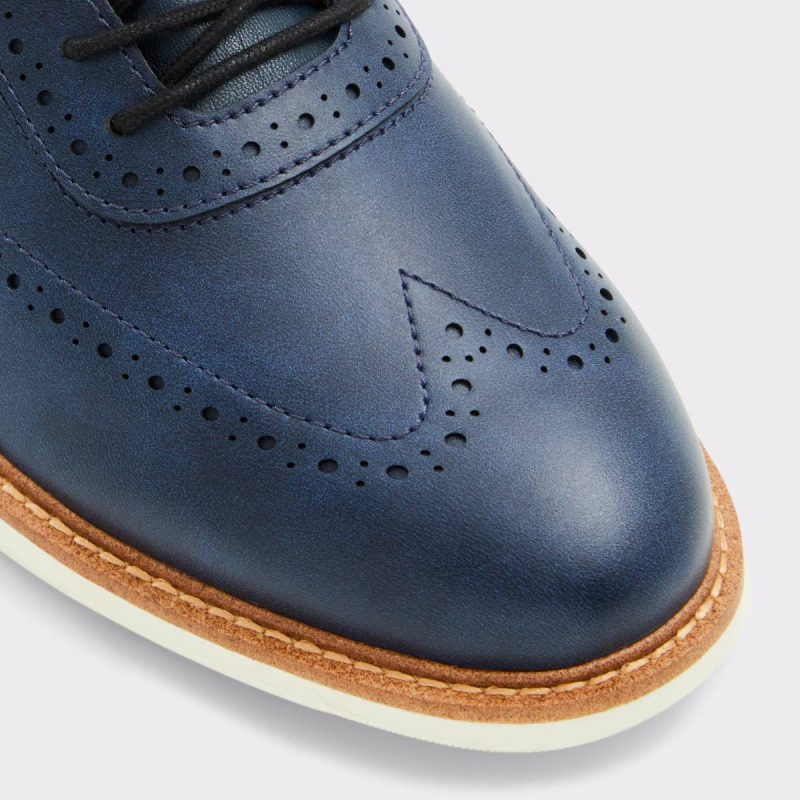 Navy Casual Shoes Men Aldo Kalister Navy Men's Oxfords & Lace-Ups - Image 5