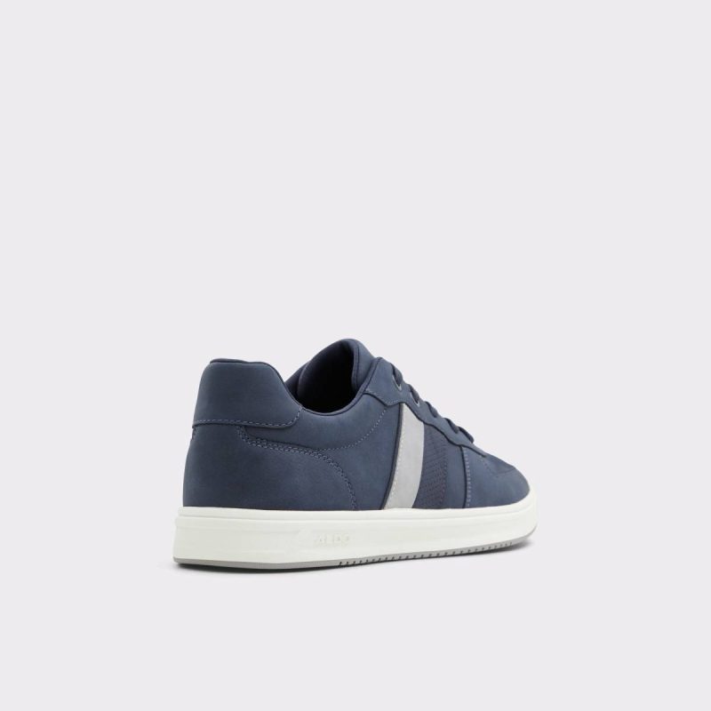 Navy Men Sneakers Aldo Morrisey Navy Men's Low Top - Image 2