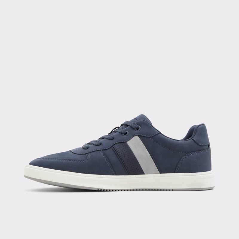 Navy Men Sneakers Aldo Morrisey Navy Men's Low Top - Image 3