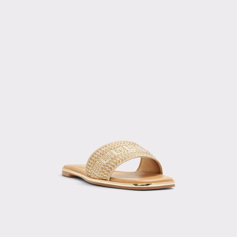 Oceania Gold Women's Flat Sandals Gold Sandals Women Aldo - Image 4