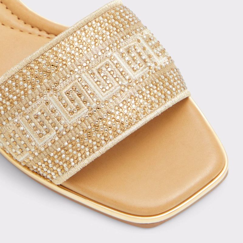 Oceania Gold Women's Flat Sandals Gold Sandals Women Aldo - Image 5