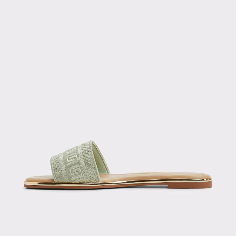 Oceania Other Green Women's Flat Sandals Women Aldo Sandals Other Green - Image 3