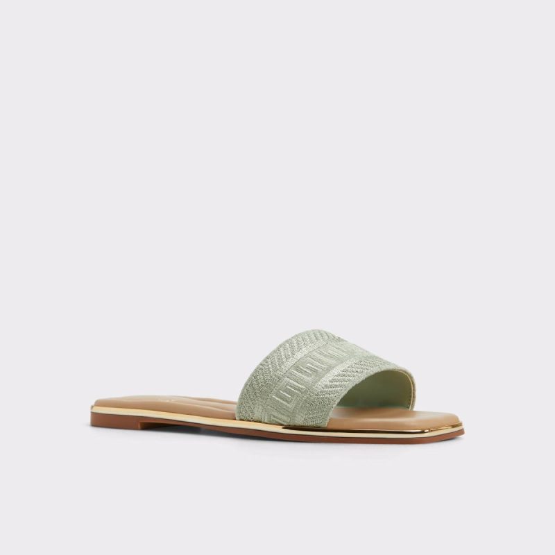 Oceania Other Green Women's Flat Sandals Women Aldo Sandals Other Green - Image 4