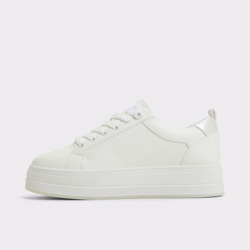 Open White Chiccomfort Open White Women's Platform And Wedge Sneakers Women Aldo Sneakers - Image 3