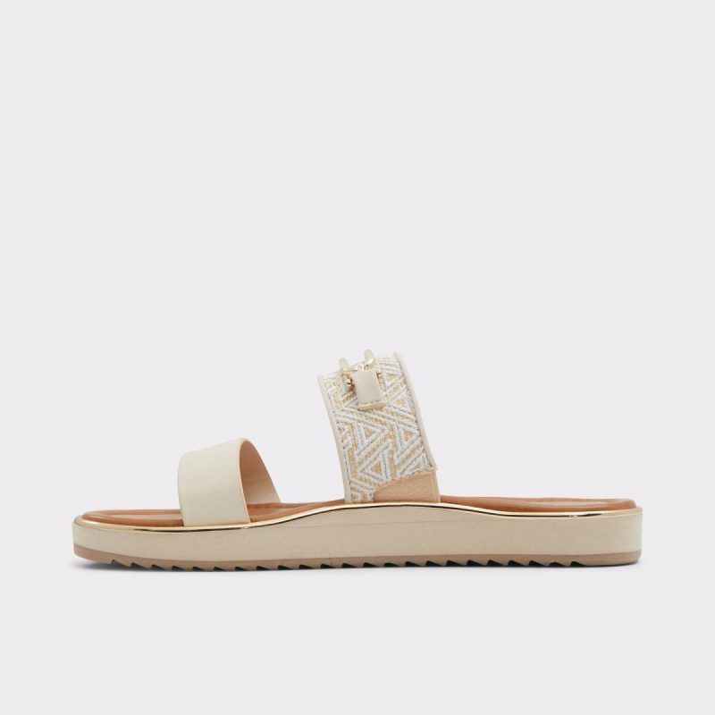 Other Beige Aldo Women Sandals Lagoon Other Beige Women's Flat Sandals - Image 3