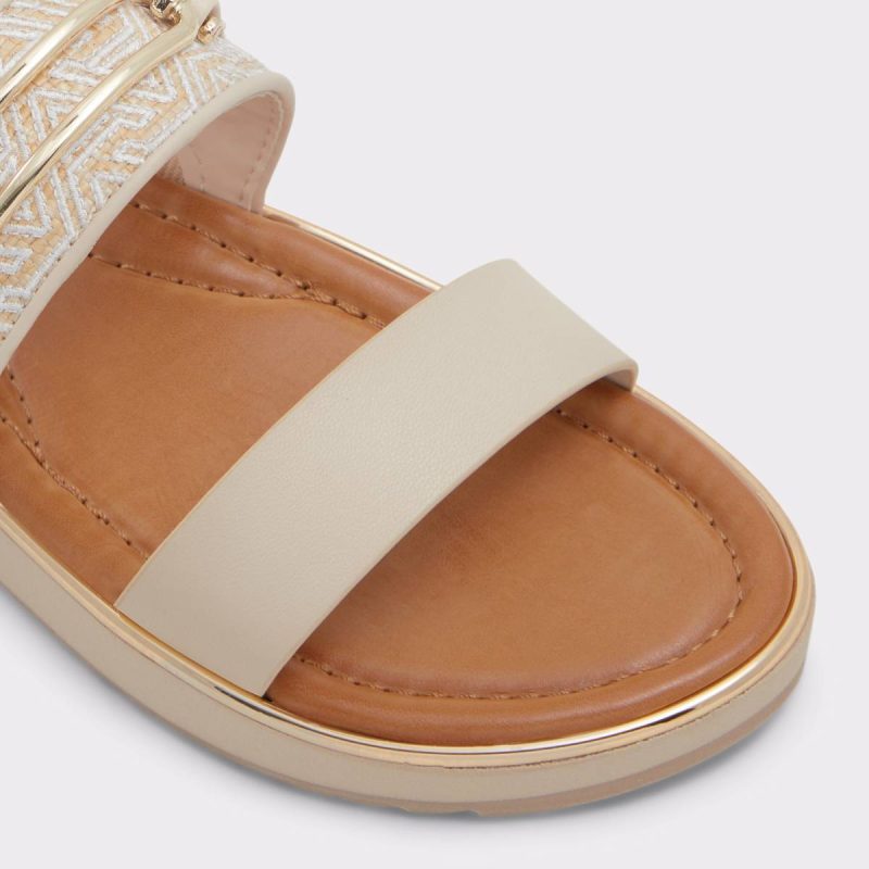 Other Beige Aldo Women Sandals Lagoon Other Beige Women's Flat Sandals - Image 5
