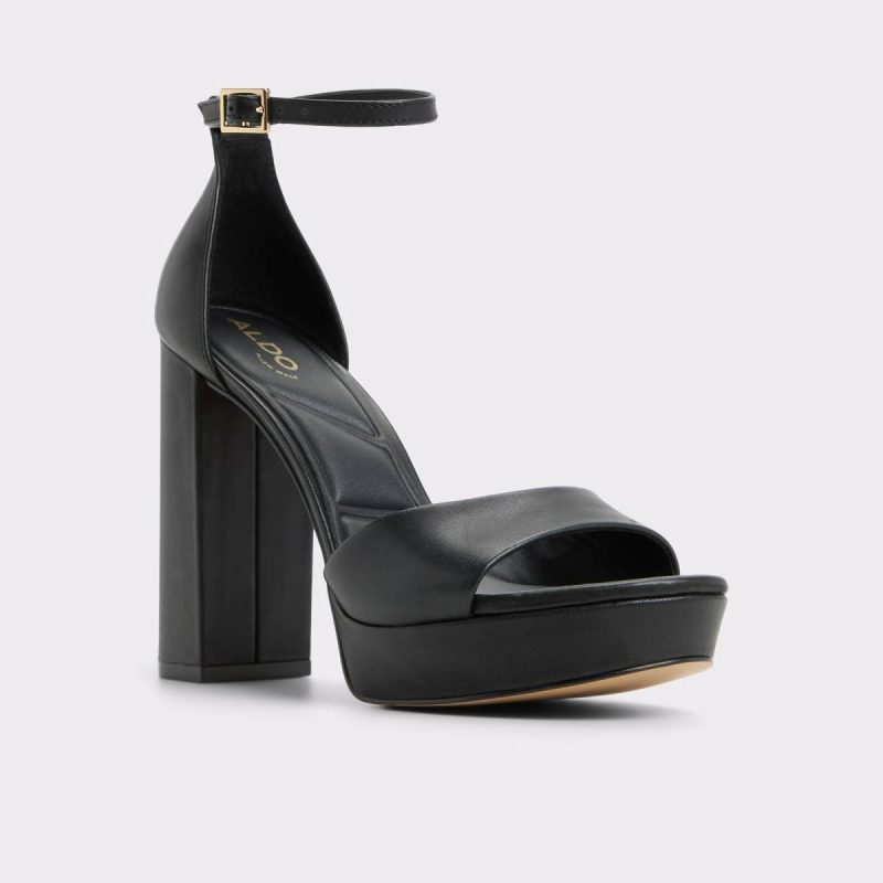 Other Black Enaegyn2.0 Other Black Women's Platform Sandals Heels Aldo Women - Image 4