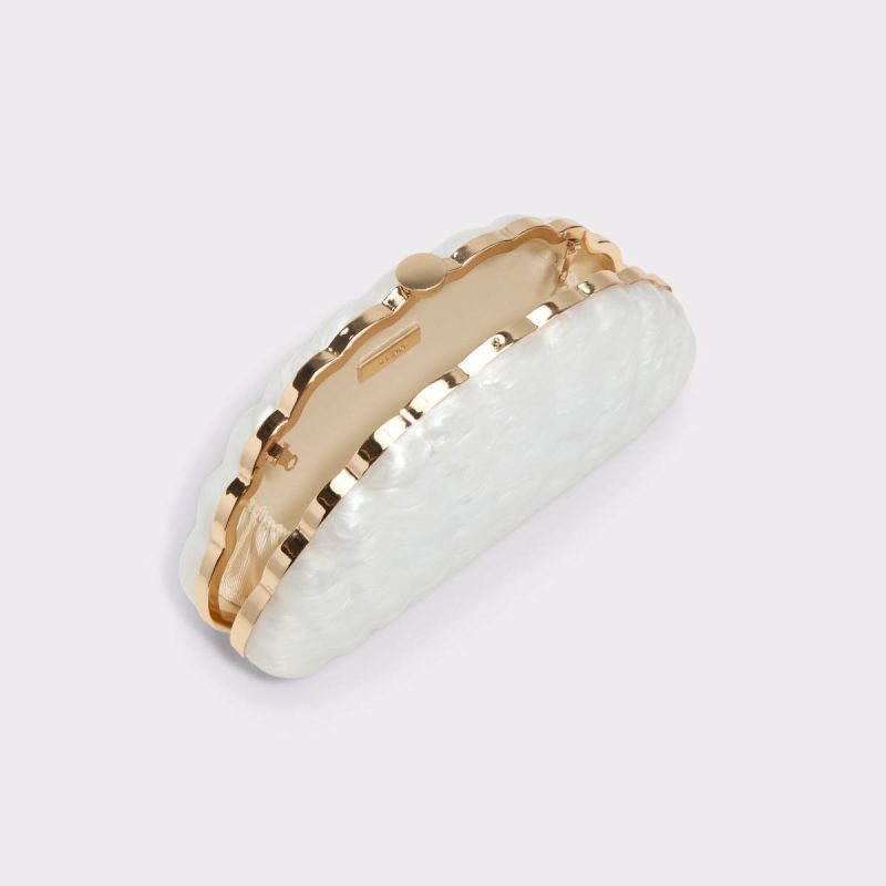 Other White Aldo Clutches & Evening Bags Sheshell Other White Women's Clutches & Evening Bags Women - Image 3