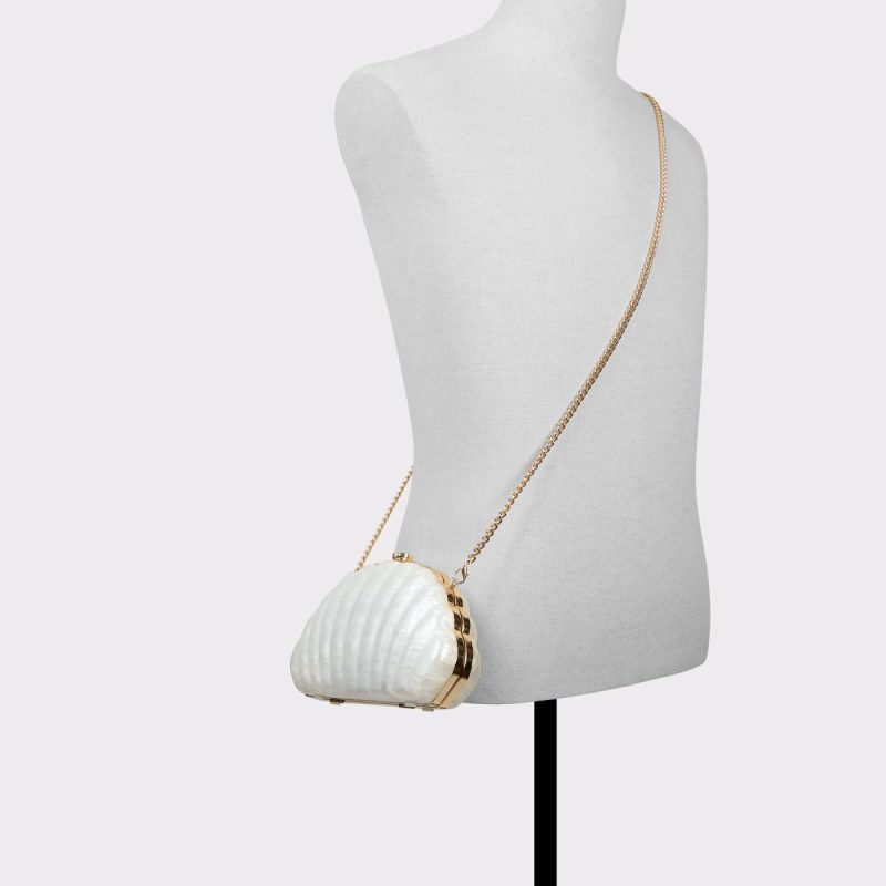 Other White Aldo Clutches & Evening Bags Sheshell Other White Women's Clutches & Evening Bags Women - Image 4