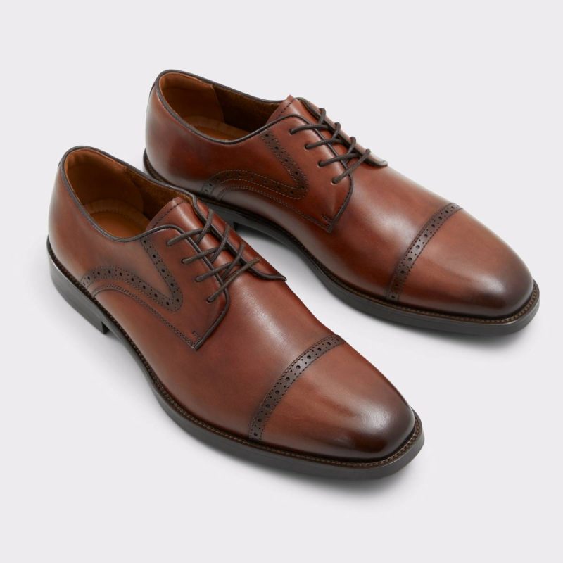 Oxfords & Lace-Ups Men Aldo Cognac Donald Cognac Men's Oxfords & Lace-Ups - Image 2