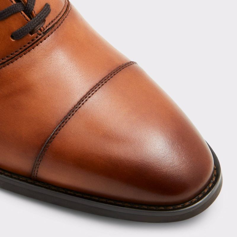 Paxley Cognac Men's Oxfords & Lace-Ups Men Cognac Aldo Oxfords & Lace-Ups - Image 5