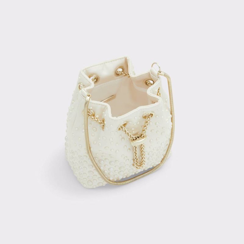 Pearlilyx White Overflow Women's Top Handle Bags White Overflow Aldo Women Top Handle Bags - Image 4