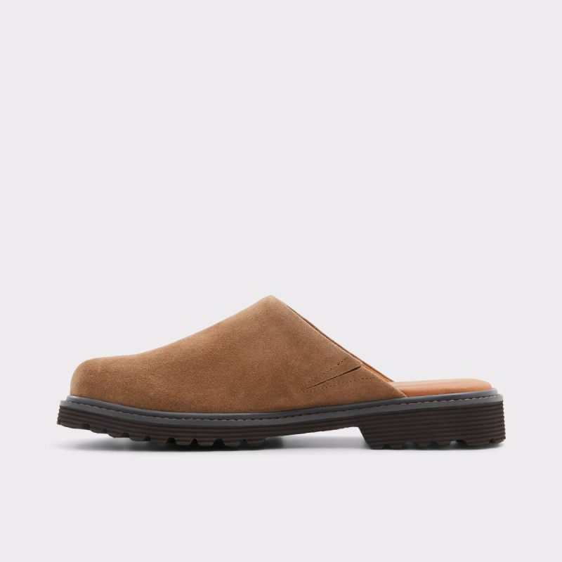 Piers Medium Brown Men's Slippers And Clogs Men Medium Brown Loafers & Slip-Ons Aldo - Image 4