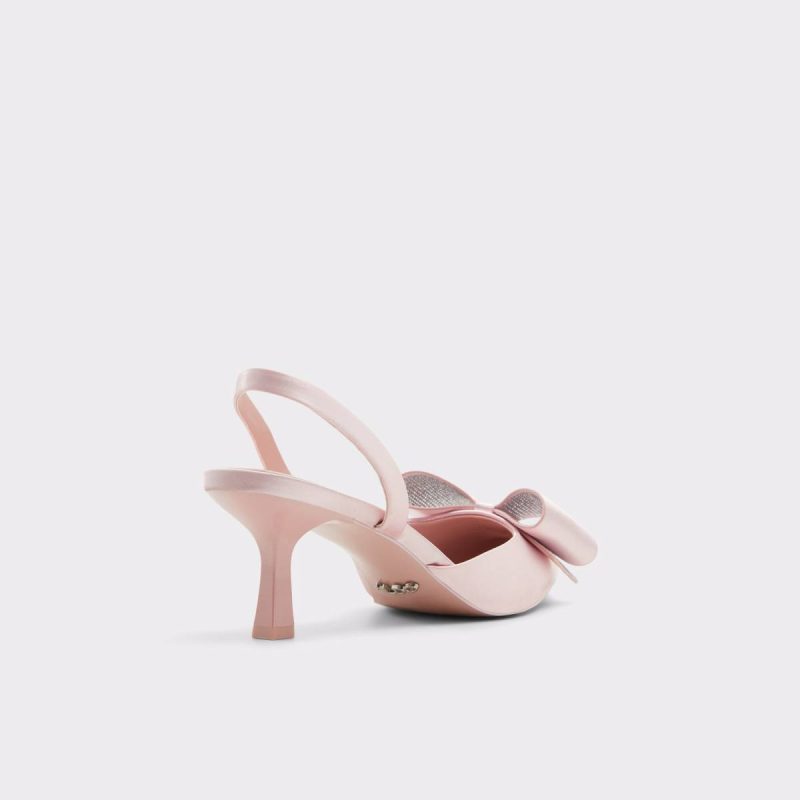 Pink Women Aldo Heels Perfectlypink Pink Women's Kitten Heels - Image 3
