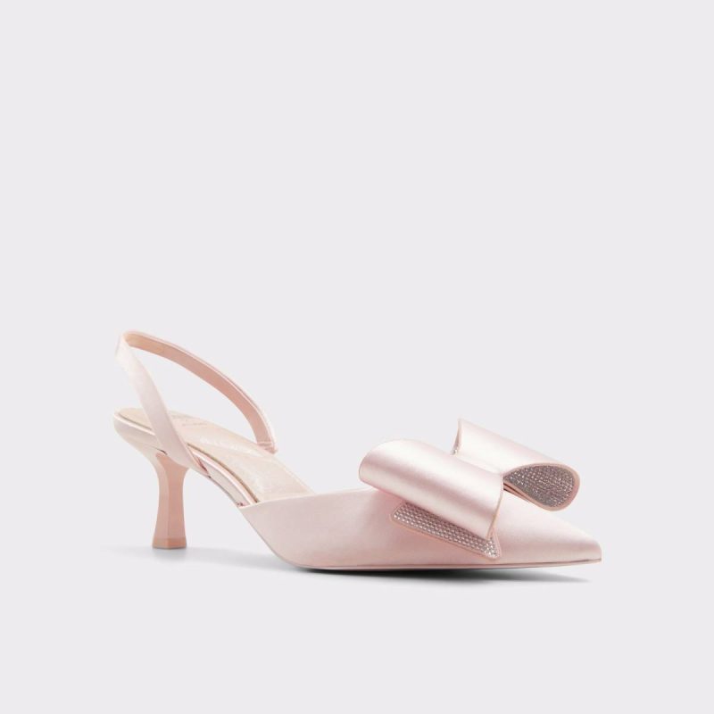 Pink Women Aldo Heels Perfectlypink Pink Women's Kitten Heels - Image 5