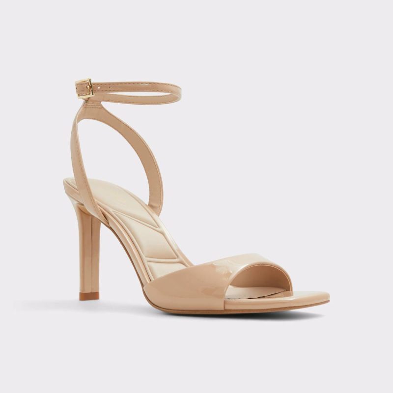 Sake Other Brown Women's Strappy Sandals Other Brown Aldo Heels Women - Image 4