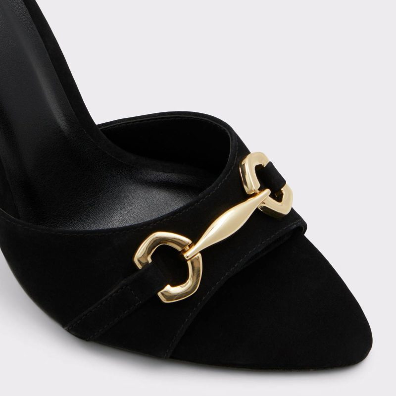 Sandals Aldo Edoassi Black Women's Heeled Mules Black Women - Image 5