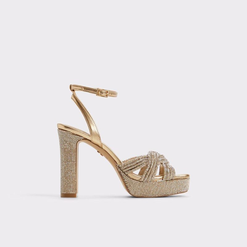Sandals Aldo Women Shimma Gold Women's Metallics Gold