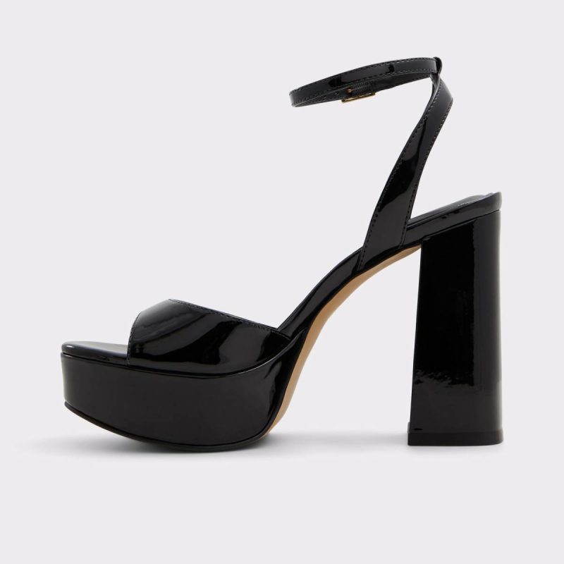 Sandals Black Women Aldo Valoria Black Women's Platform Sandals - Image 4