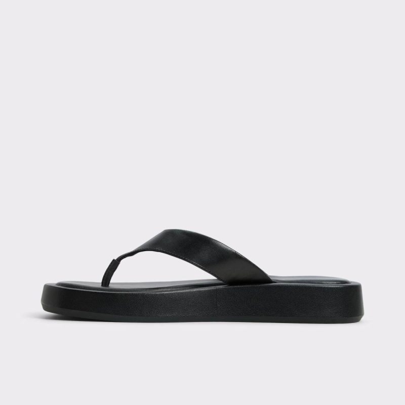 Sandals Grettle Black Women's Flat Sandals Aldo Women Black - Image 3
