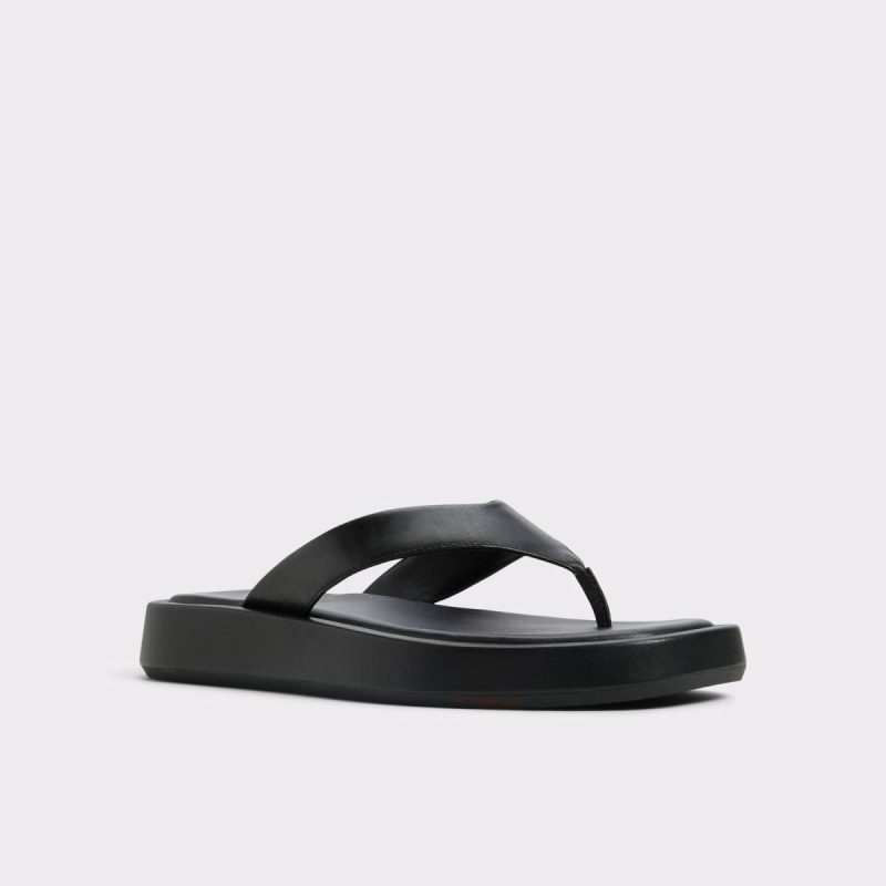 Sandals Grettle Black Women's Flat Sandals Aldo Women Black - Image 4