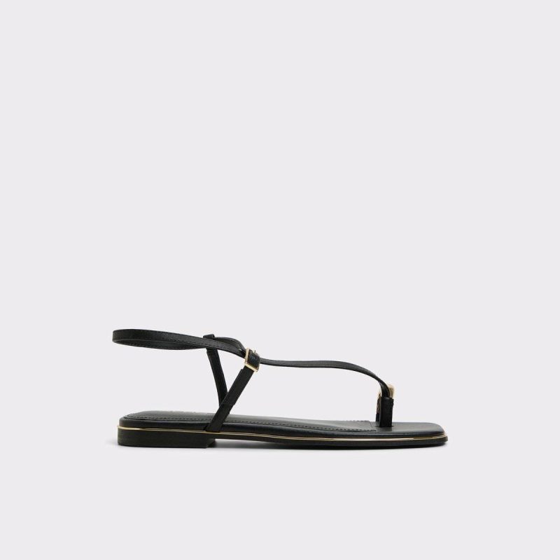 Sandals Jomalina Black Women's Flat Sandals Aldo Black Women