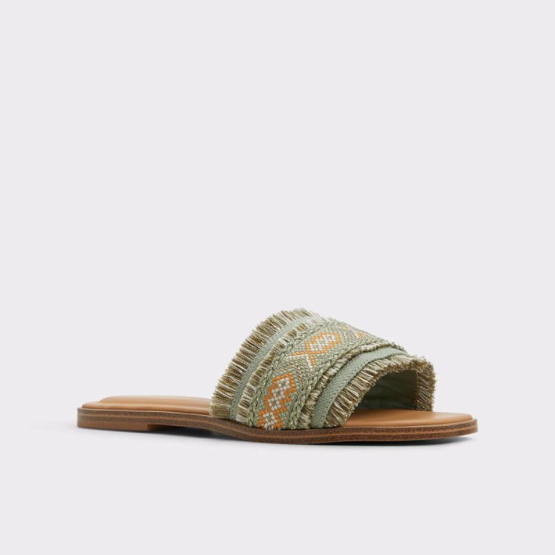 Sandals Nalani Other Green Women's Flat Sandals Women Other Green Aldo - Image 4