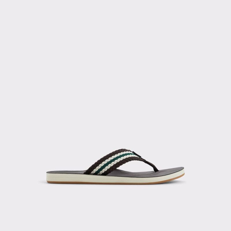 Sandals & Slides Adede Dark Brown Men's Flip Flops Dark Brown Aldo Men