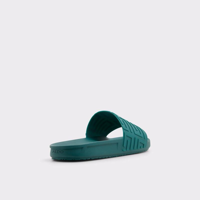 Sandals & Slides Atrani Green Men's Slides Green Men Aldo - Image 2