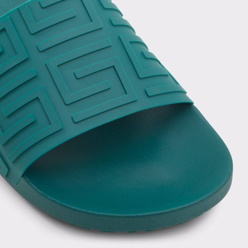 Sandals & Slides Atrani Green Men's Slides Green Men Aldo - Image 5